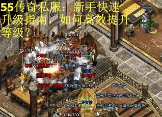 55传奇私服：新手快速升级指南，如何高效提升等级？