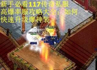 新手必看117传奇私服高爆率服攻略大全：如何快速升级爆神装