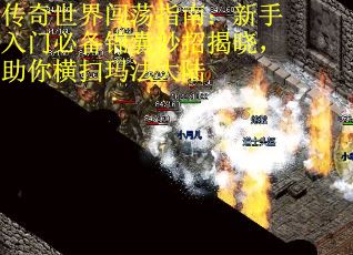 传奇世界闯荡指南：新手入门必备锦囊妙招揭晓，助你横扫玛法大陆