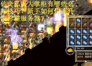 传奇私服大掌柜有哪些必知技巧?新手如何快速升级称霸服务器? 传奇私服大掌柜有哪些必知技巧?新手如何快速升级称霸服务器?