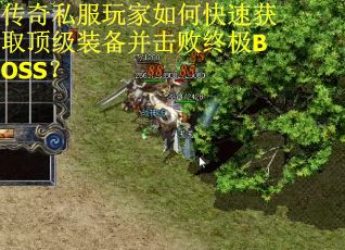 传奇私服玩家如何快速获取顶级装备并击败终极BOSS？