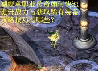 蝴蝶单职业传奇如何快速提升战力与获取稀有装备攻略技巧有哪些? 蝴蝶单职业传奇如何快速提升战力与获取稀有装备攻略技巧有哪些?