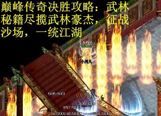 巅峰传奇决胜攻略：武林秘籍尽揽武林豪杰，征战沙场，一统江湖