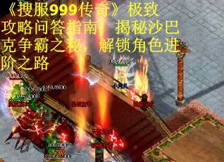 《搜服999传奇》极致攻略问答指南：揭秘沙巴克争霸之秘，解锁角色进阶之路