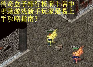 传奇盒子排行榜前十名中哪款游戏新手玩家最易上手攻略指南？