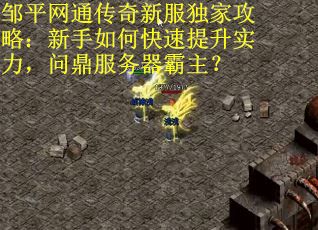 邹平网通传奇新服独家攻略：新手如何快速提升实力，问鼎服务器霸主？